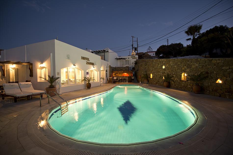 แซนนิส โฮเต็ล Hotel Mykonos Town ภายนอก รูปภาพ