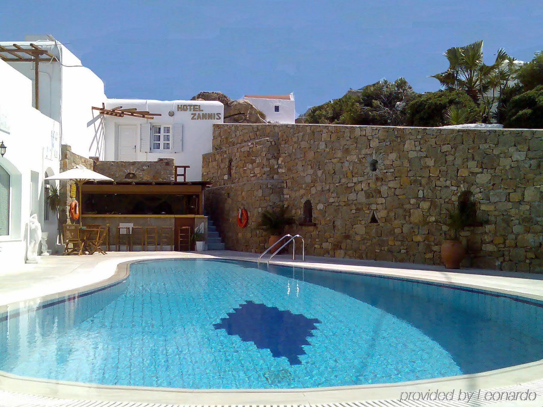 แซนนิส โฮเต็ล Hotel Mykonos Town ภายนอก รูปภาพ