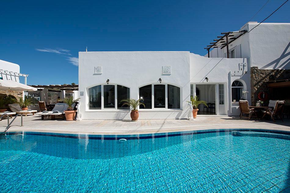 แซนนิส โฮเต็ล Hotel Mykonos Town ภายนอก รูปภาพ