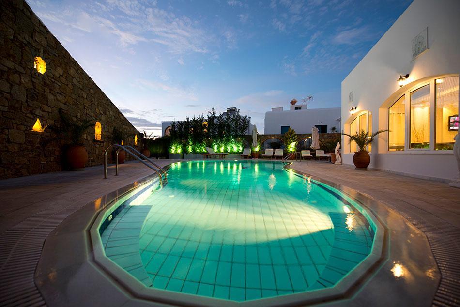 แซนนิส โฮเต็ล Hotel Mykonos Town ภายนอก รูปภาพ