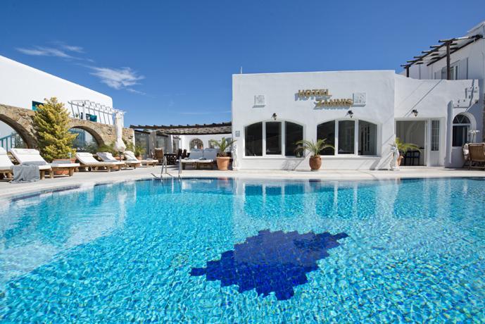 แซนนิส โฮเต็ล Hotel Mykonos Town ภายนอก รูปภาพ